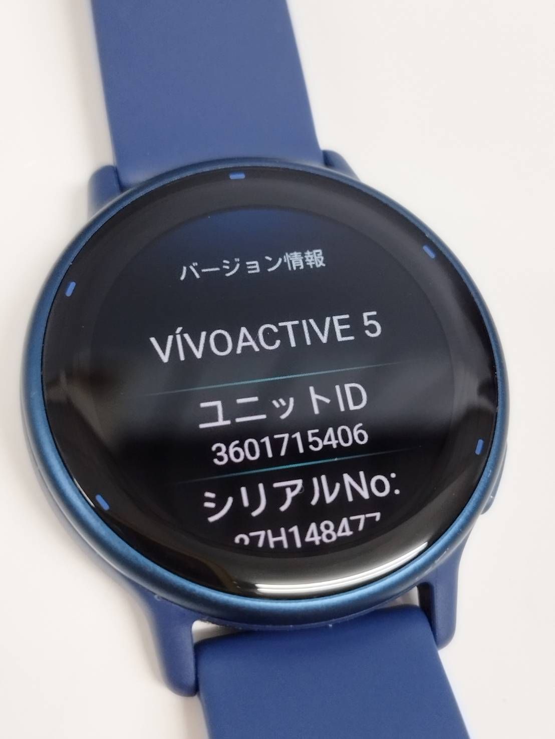 フィットネスGPSウォッチ ブルー