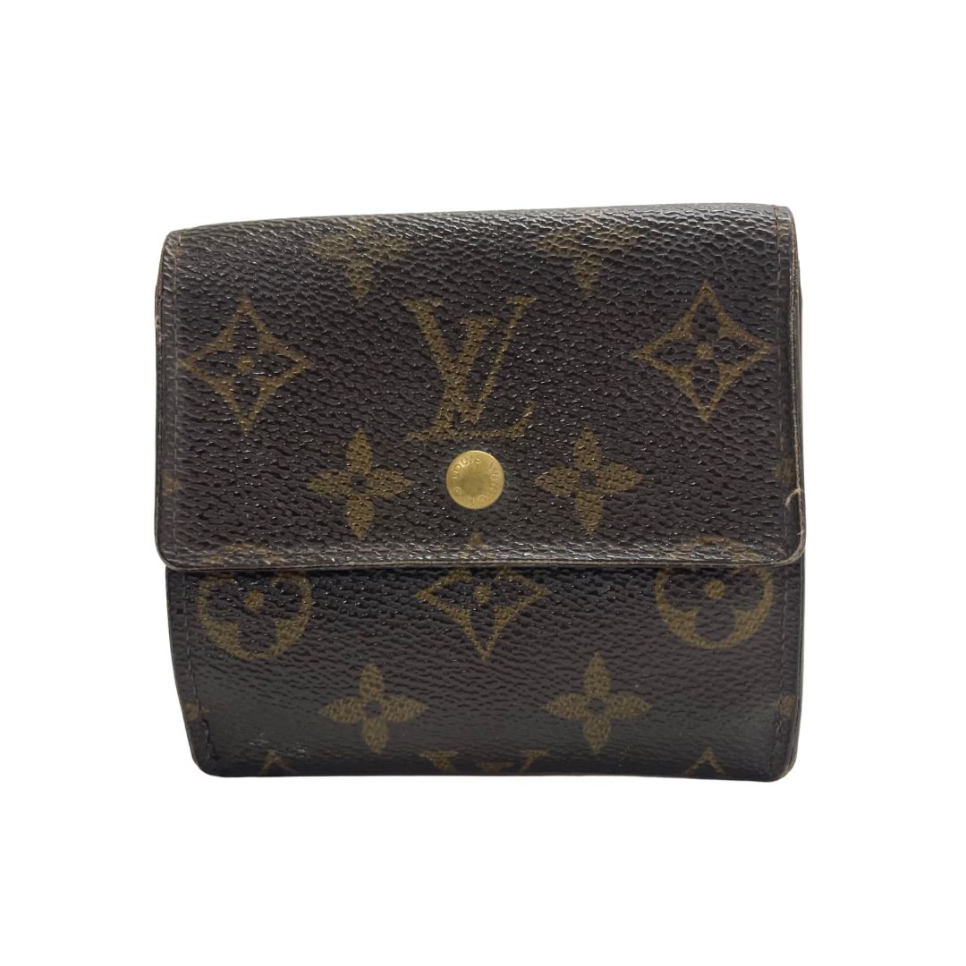 【美品】LOUIS VUITTON ルイヴィトン　折財布　モノグラム レザー 2307 LOUIS VUITTON ルイヴィトン モノグラム 折り財布
