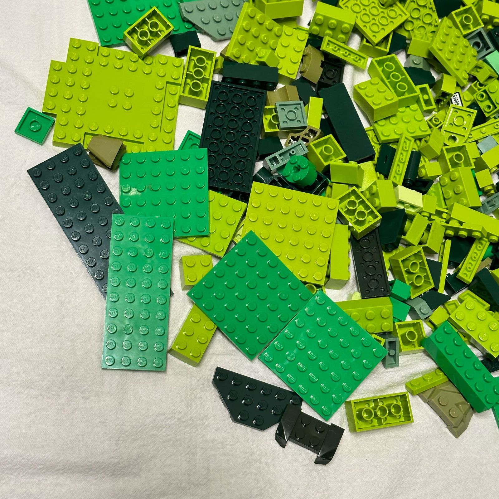 LEGO レゴ グリーン系 中古 パーツ ブロック プレート 8×16プレート 6