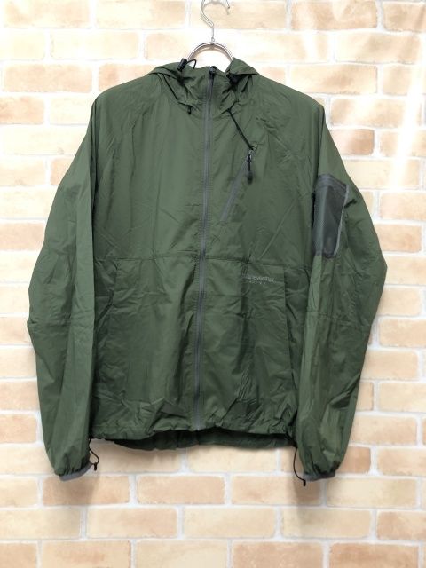 【中古】 thisisneverthat ディスイズネバーザット PERTEXR QA Windbreaker カーキ S 111410535