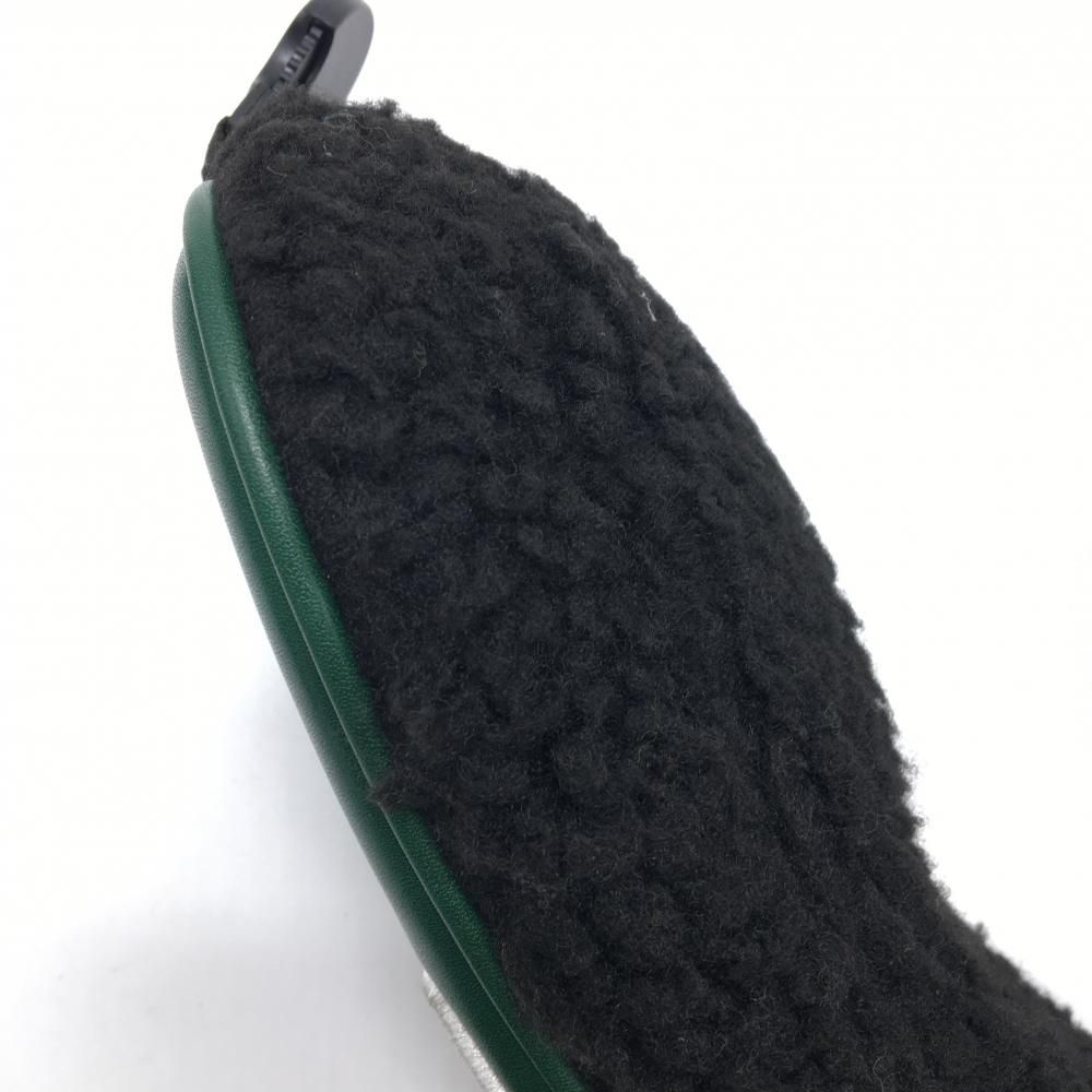 グリーン×黒×白 ボア