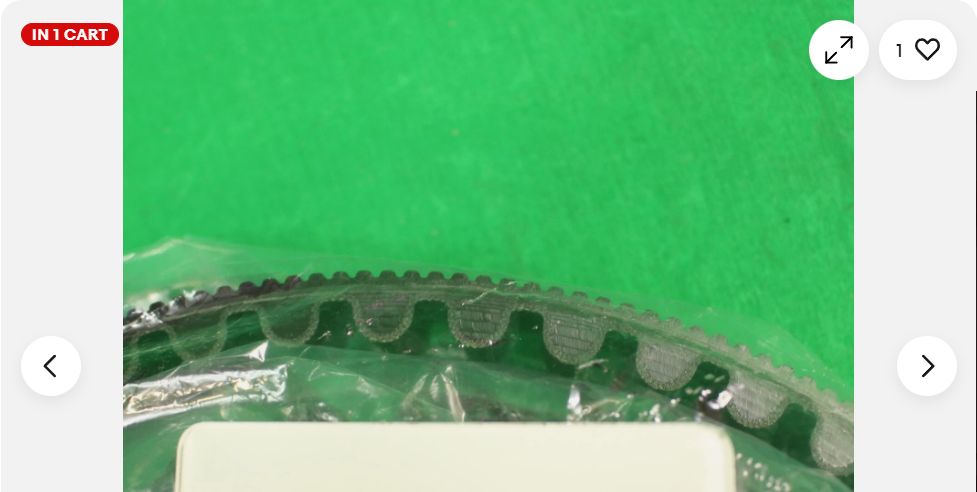 カワサキ純正OEM バルカン900 リアホイールチェーンドライブベルト 153T BRIGHTFACE_UK