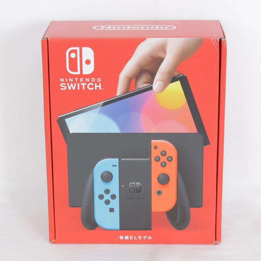 新品】Nintendo Switch 有機ELモデル HEG-S-KABAA ネオンブルー・ネオンレッド ニンテンドースイッチ 本体 - メルカリ