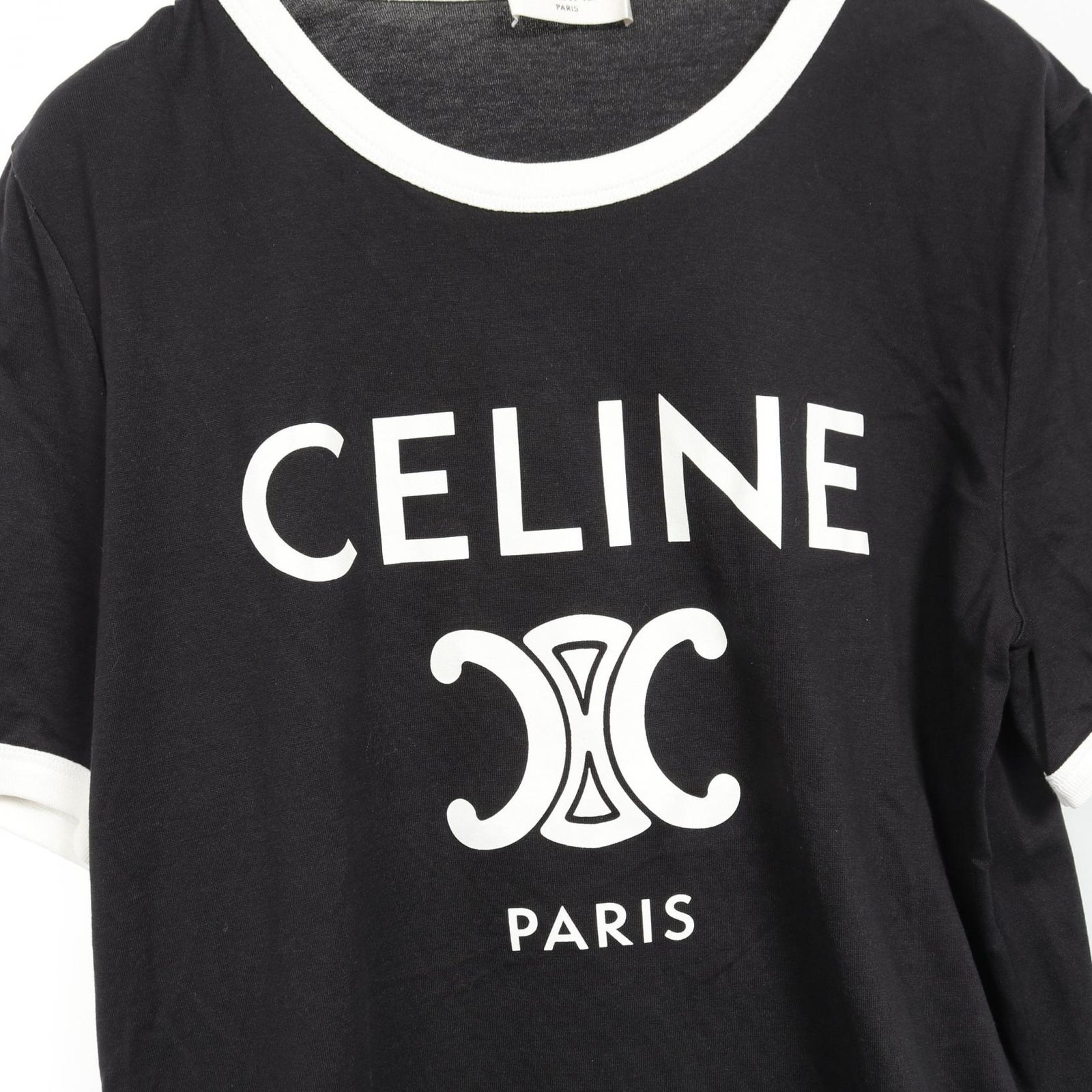 セリーヌ CELINE カットソー トリオンフ プリント クラシック