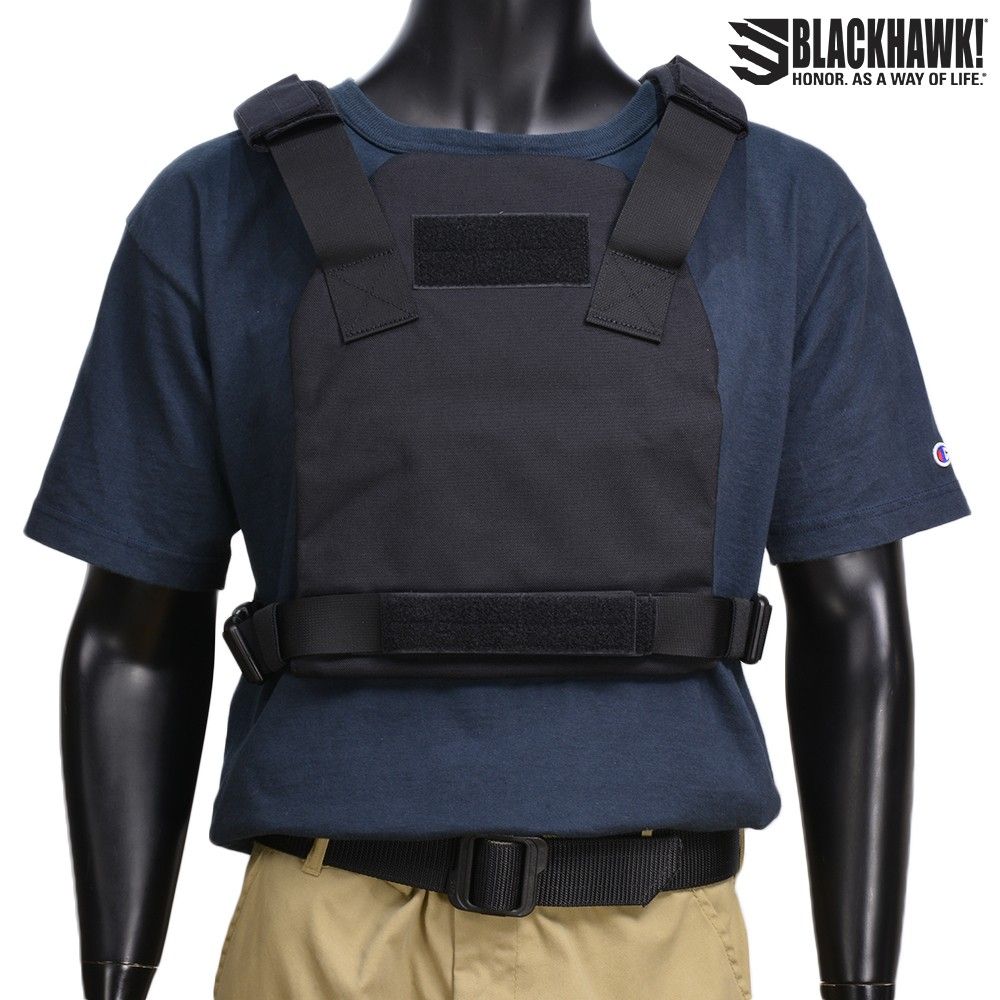 BLACKHAWK プレートキャリア Low Vis Plate Carrier [ ブラック / L