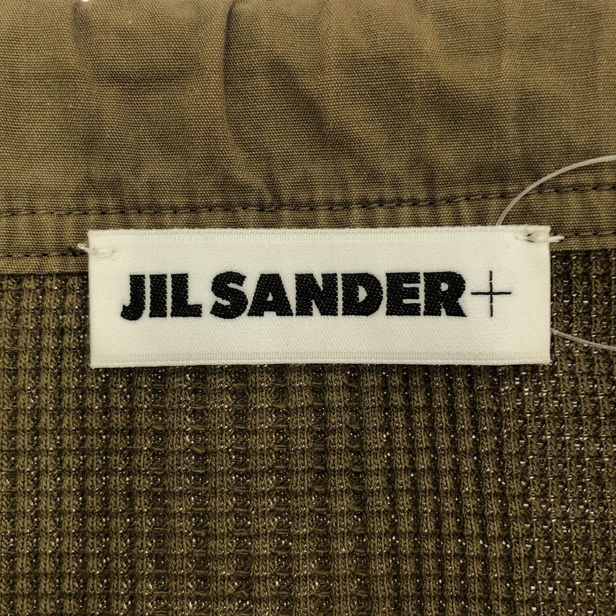 JIL SANDER＋ ジルサンダープラス 22SS ワイドプルオーバートップス JPPU707500 カーキ M JIL SANDER＋ ジルサンダープラス 22SS ワイドプルオーバートップス