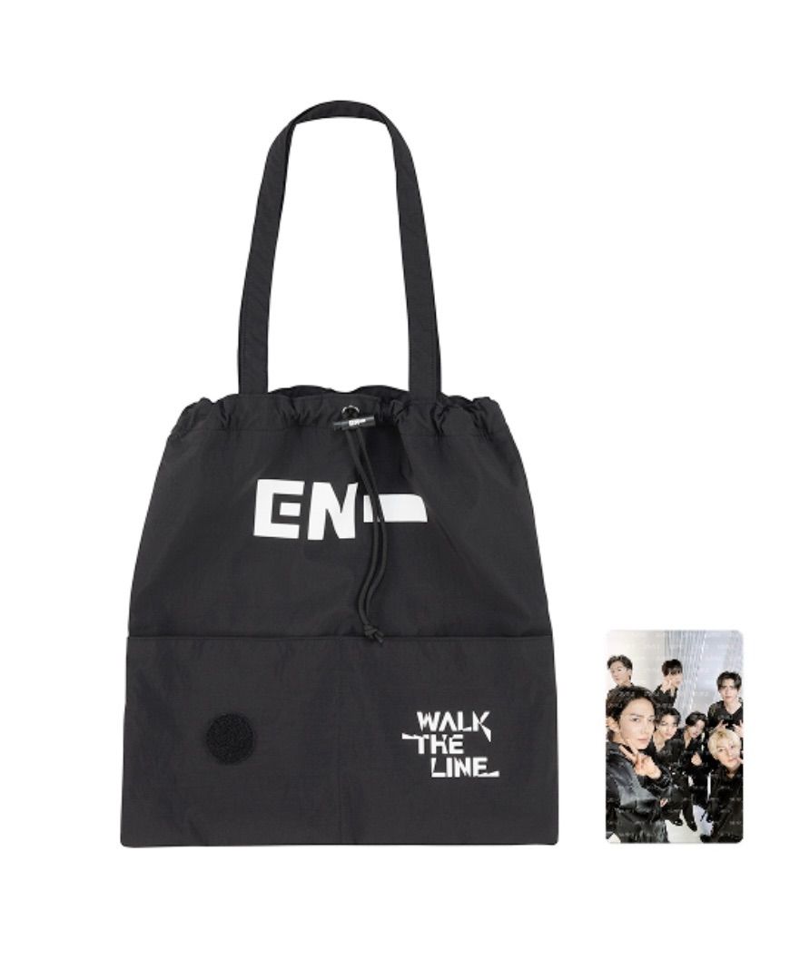 enhypen トートバッグ　walk the line tote bag Amazon.co.jp: 【HYBE Official Merch】 [WALK THE LINE IN JP