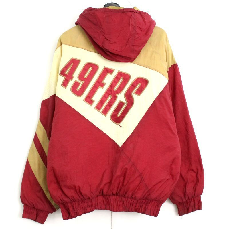 90s NFL vintage LOGO7 サンフランシスコ・49ers ジップアップ 中綿