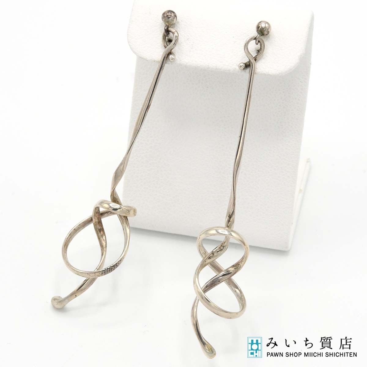 GEORG JENSEN ジョージジェンセン ピアス フォーゲットミーノット 約 