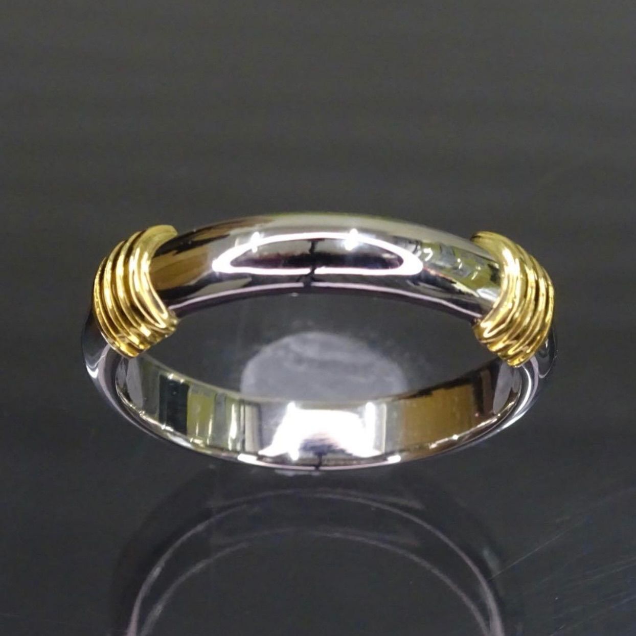 ChristianDior 750(18金K18)プラチナpt950リング7号半 Christian Dior