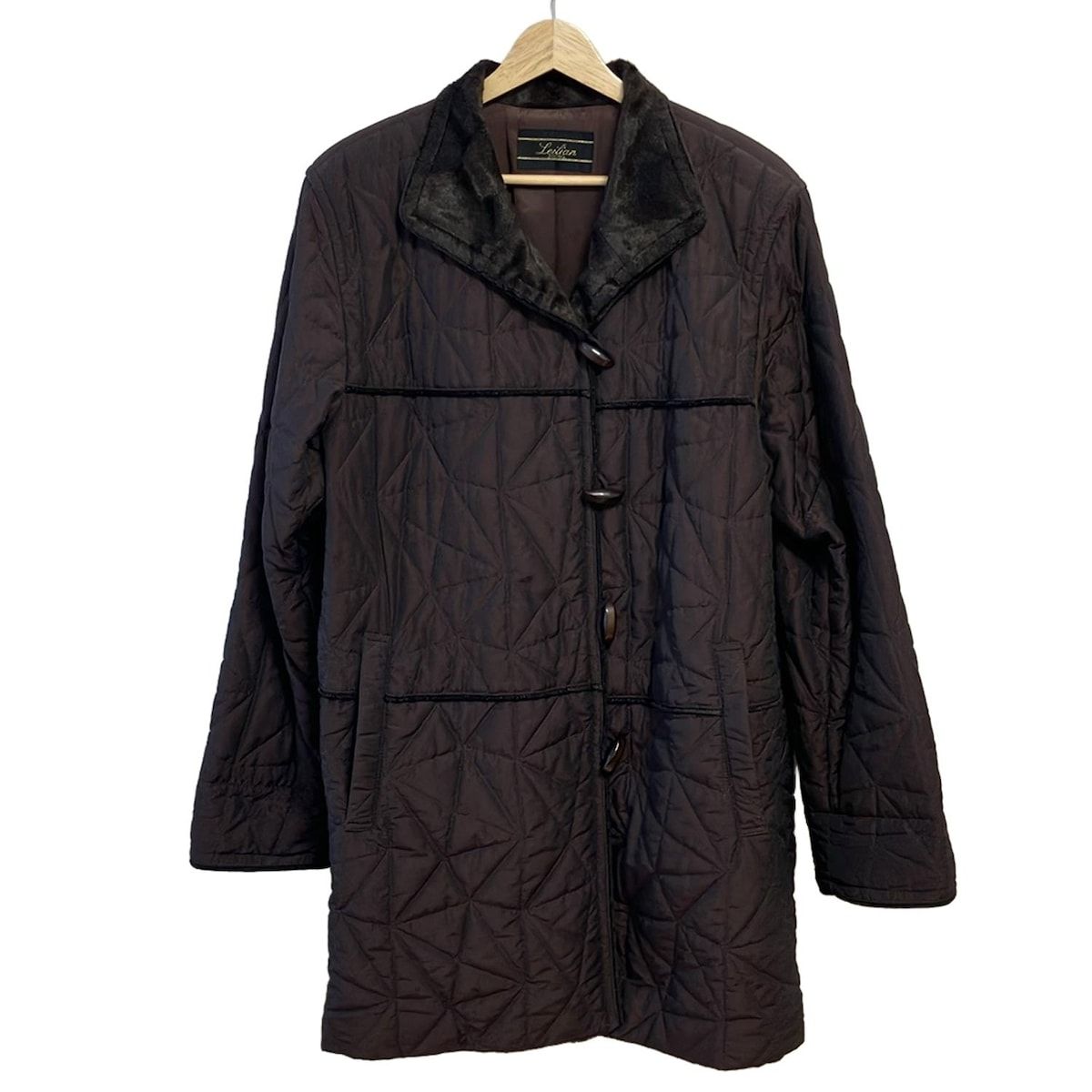 新品タグ付き☆定価63000円☆Leilianレリアン☆コート☆9号M 新品タグ付6.5万☆Leilianレリアン☆コート☆9号M☆若干汚れあり
