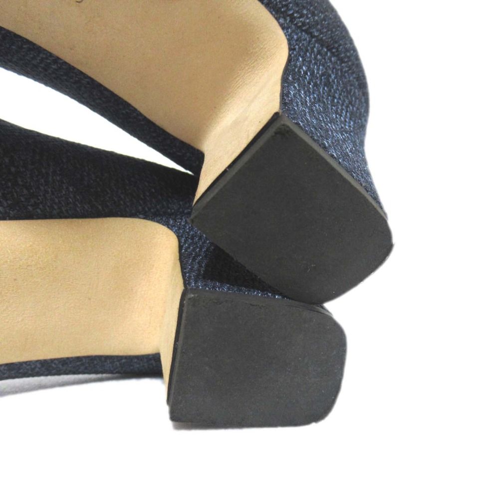 チャンキーヒール パンプス