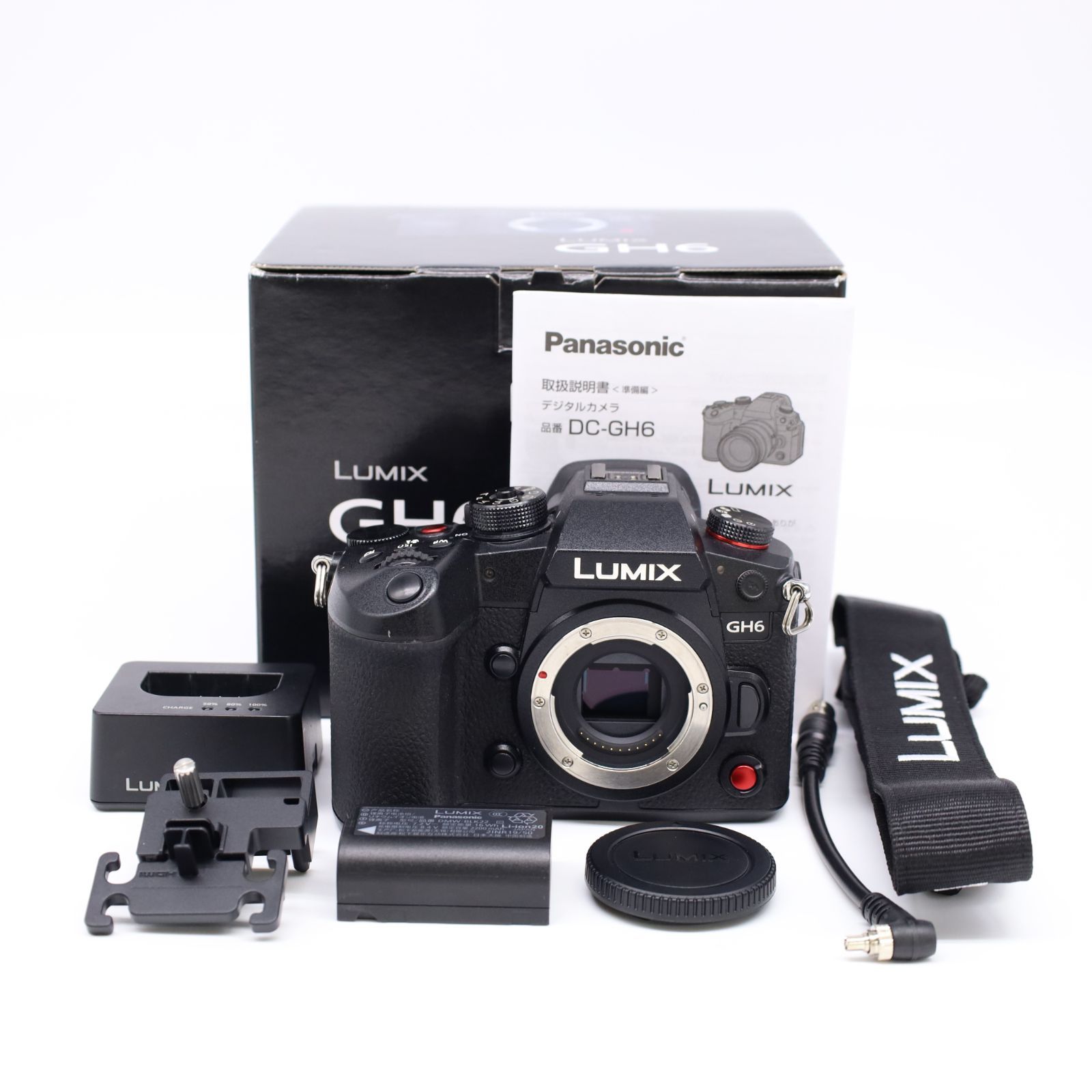 ≪美品≫ Panasonic ルミックス DC-GH6 ボディ ブラック #20250919