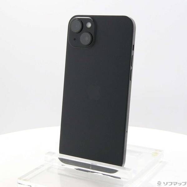 スマートフォン本体 Forest 中古品〕 iPhone15 Plus 256GB ブラック MU0F3J／A SIMフリー【377