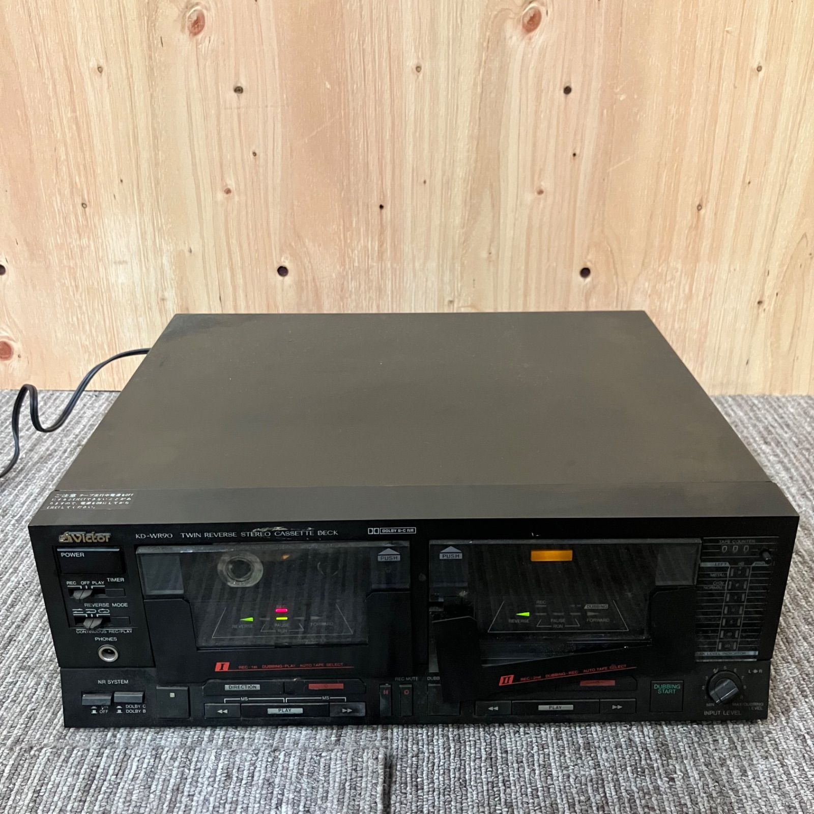 SGM カセットデッキ KD-WR90 ビクター Victor ジャンク