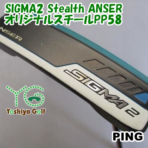 パター ピン SIGMA2 Stealth ANSER/オリジナルスチールPP58//3[131175