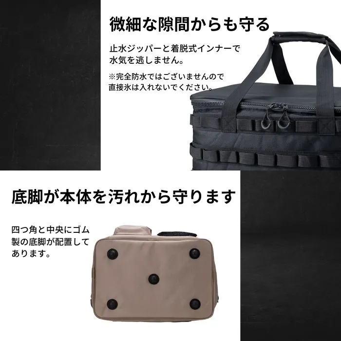 【色:カーキPRO】ChillCamping (チルキャンピング) クーラーボッ Amazon | ソフトクーラー クーラーボックス ランチバッグ 保冷