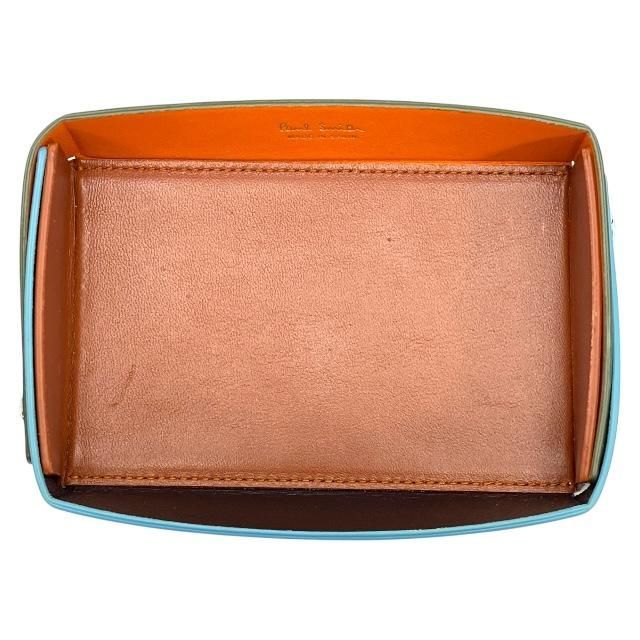 Paul Smith ポールスミス トレイ 小物入れ ロゴ レザー マルチ