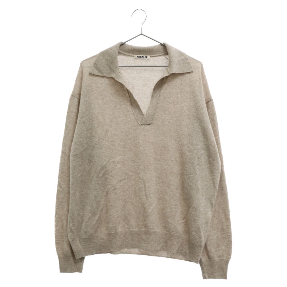 AURALEE オーラリー　23SS  シルクニットポロ AURALEE オーラリー23SS シルクニットポロ