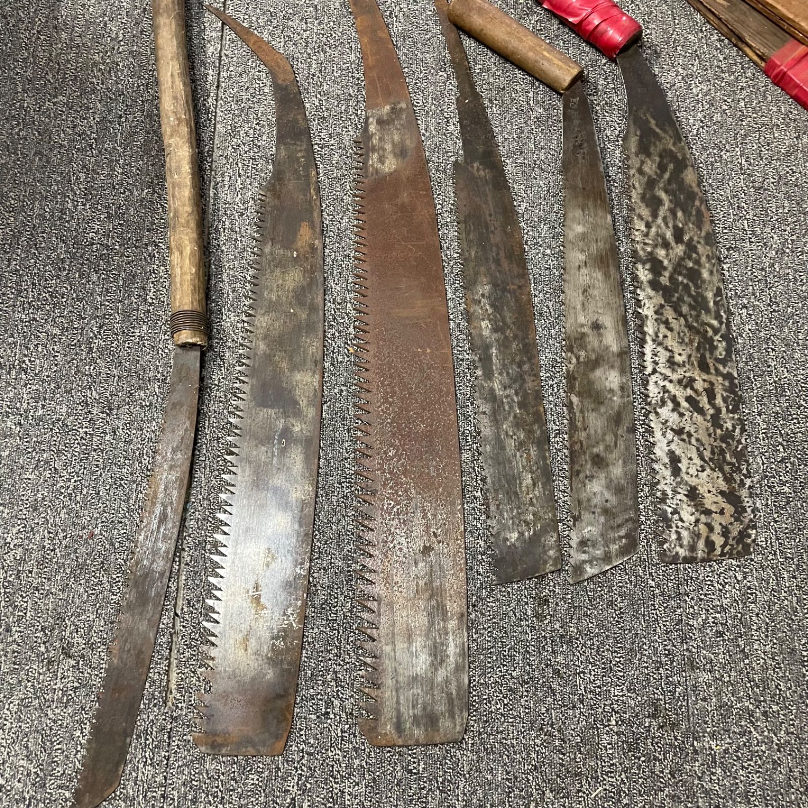 大鋸　木挽鋸　前挽大鋸　ノコギリ　古民具　大工道具　アンティーク 大鋸 木挽鋸 前挽大鋸 ノコギリ 古民具 大工道具 アンティーク