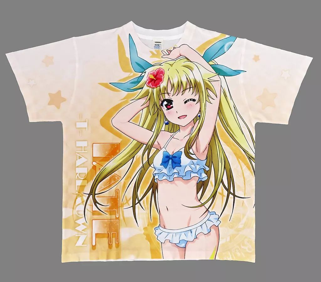 フルグラフィック　Tシャツ【フェイト・T・ハラオウン】魔法少女リリカルなのは Tシャツ フェイト・T・ハラオウン フルグラフィックTシャツ フルカラー