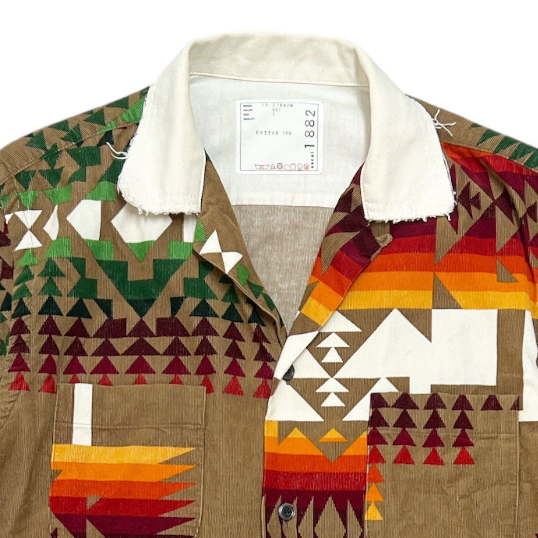 sacai　x PENDLETON Graphic S/S Shirts