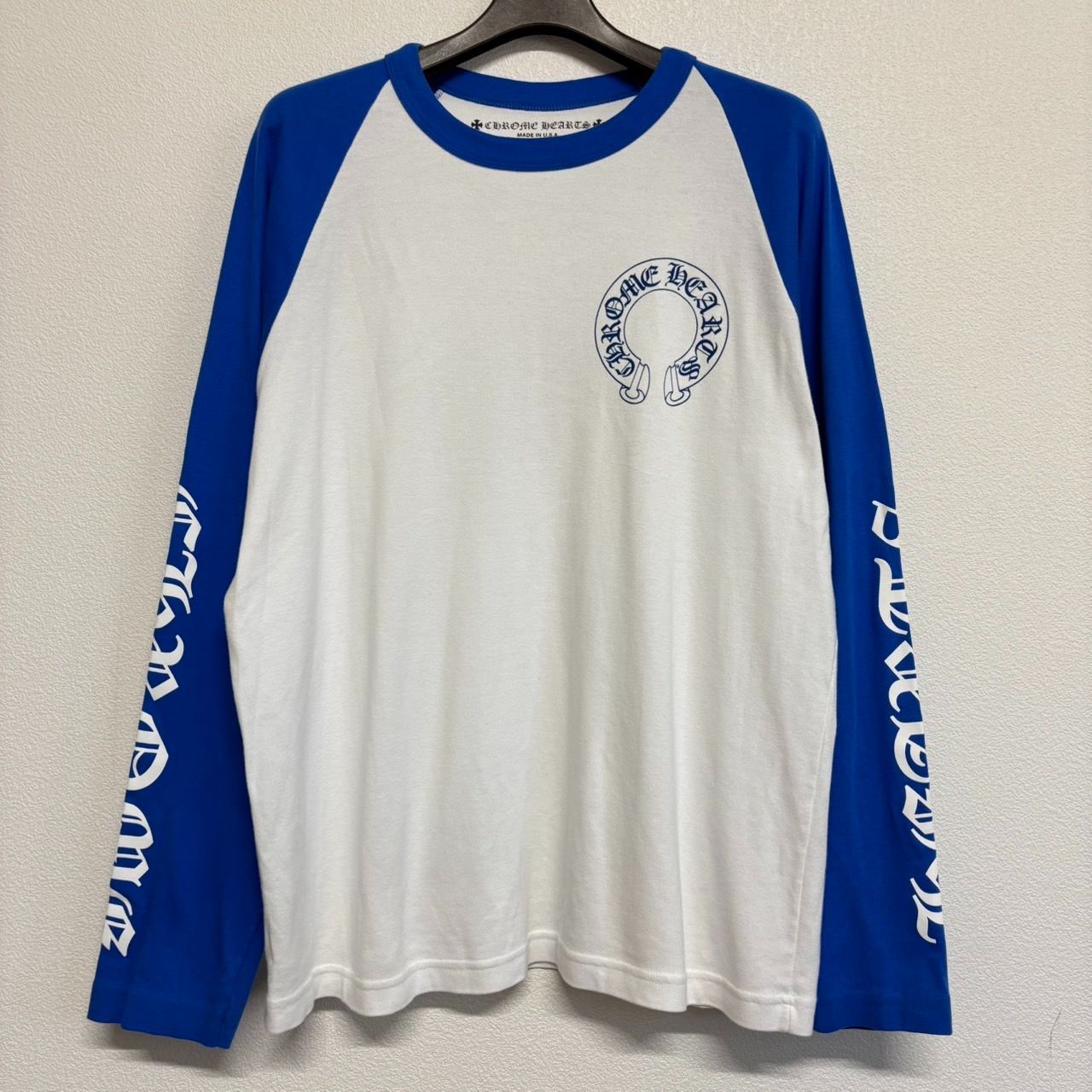 CHROME HEARTS CH Logo BaseBall Shirt クロムハーツ CH ロゴ ベース