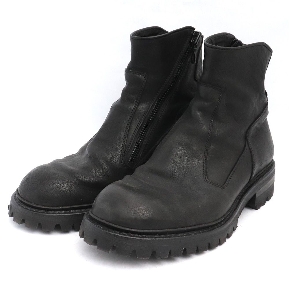 JULIUS 2019PRE SO HORSE SUKIN SLASH ZIP ENGINEER BOOTS サイズ1 - メルカリ