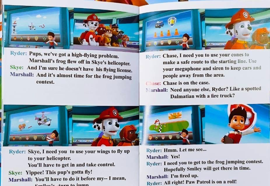 PAW Patrol アニメ 台本版英語絵本26冊 マイヤペン対応 パウ