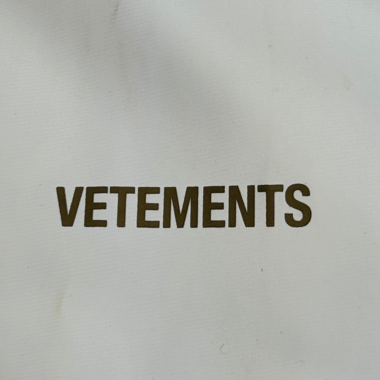 VETEMENTS 18AW Oversized hooded raincoat オーバーサイズフーデッド 