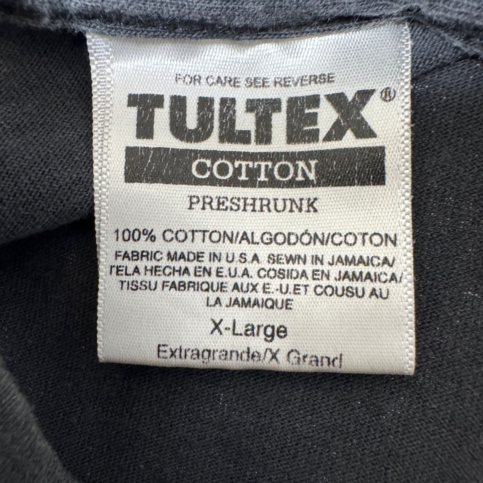 マルボロ Tシャツ XL Marlboro ブラック USA製 90s TULTEX タル