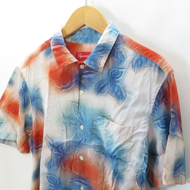Supreme 23SS Cherries S/S Shirt Mサイズ Supreme - Cherry Rayon S/S Shirt - UG.SHAFT