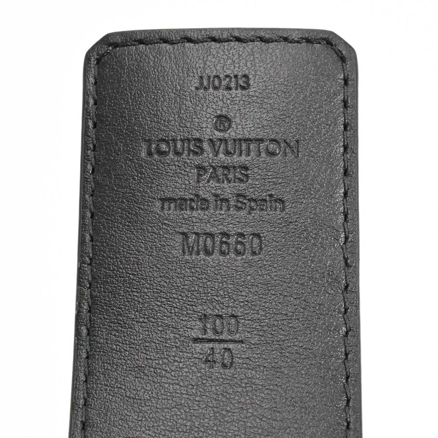 サンチュールLVシェイプリバーシブル M