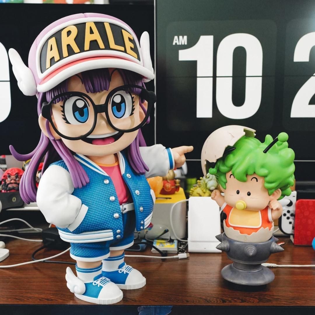 アラレちゃん BIGサイズ　1/2スケール　ガレージキット　フィギュア Dr.スランプ アラレちゃん 走る ガレージキット フィギュア 1/2