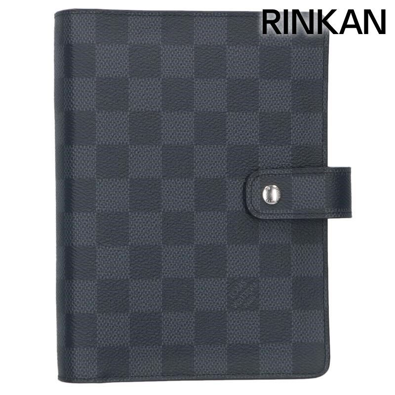 ルイヴィトン アジェンダ MM ダミエグラフィット手帳カバー メンズ MM