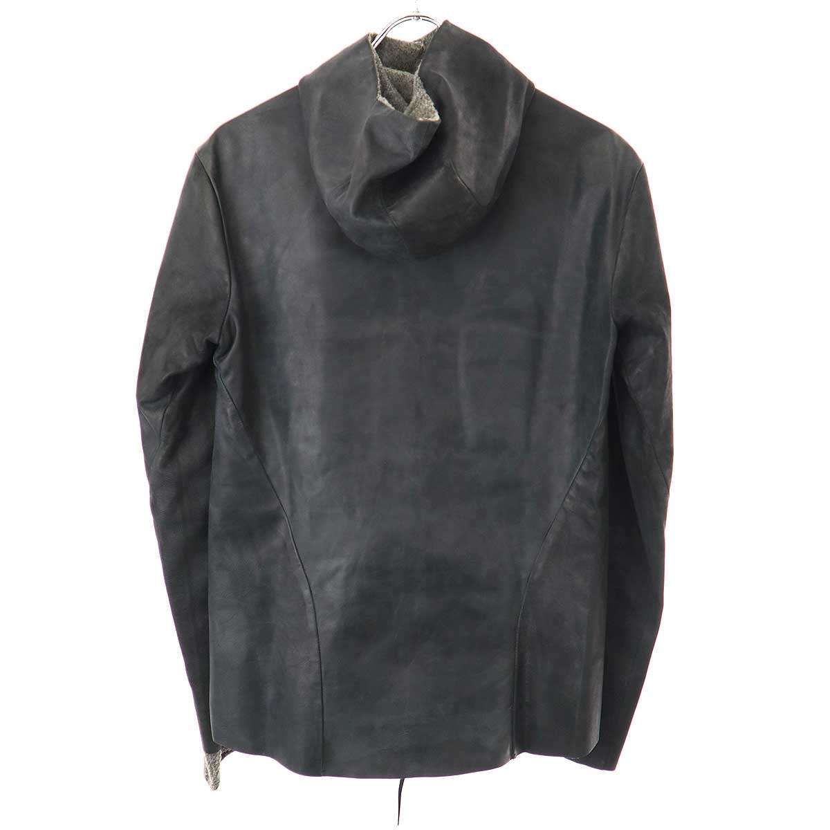m.a+ エムエークロス AVIATOR JACKET アビエイター フーデッドレザー 