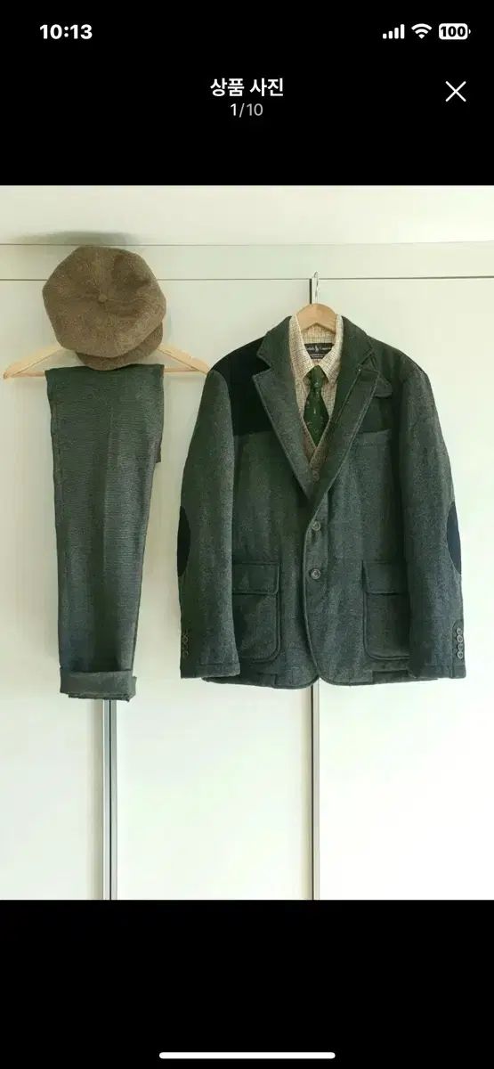 BEAN POLE （ 105 ） ウール バルマカーン ブレザー ジャケット