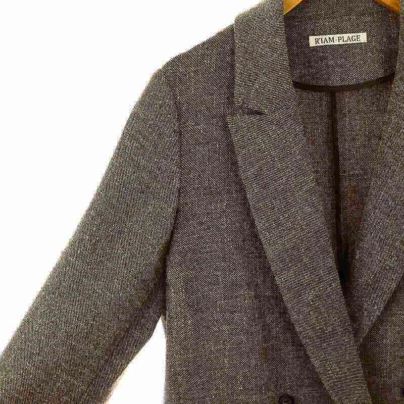リアムプラージュ RIAMPLAGE ミニツイードジャケット テーラード  