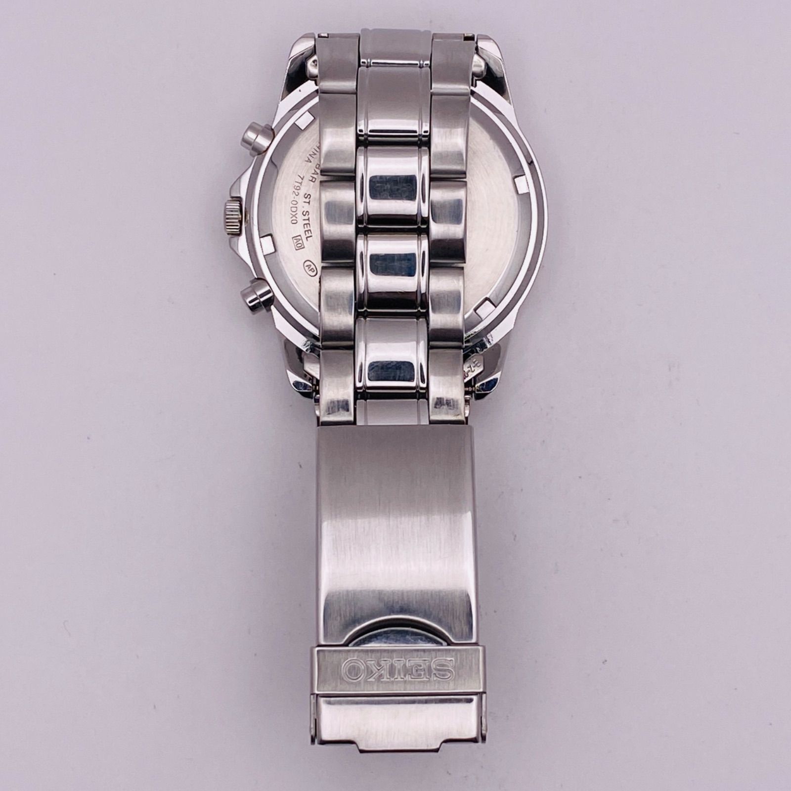 T196）良品 稼動品 SEIKO セイコー Chronograph クロノグラフ SND375P 