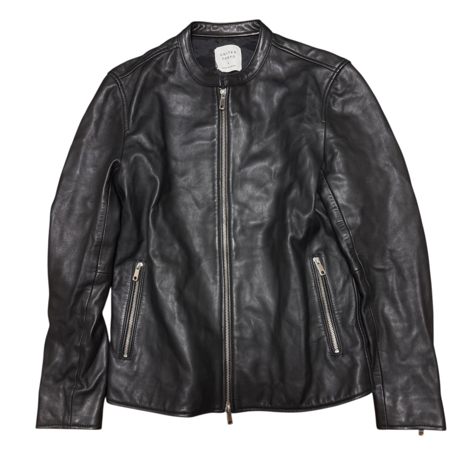 Z1549 UNITED TOKYO ユナイテッドトウキョウ ラムレザー シングル