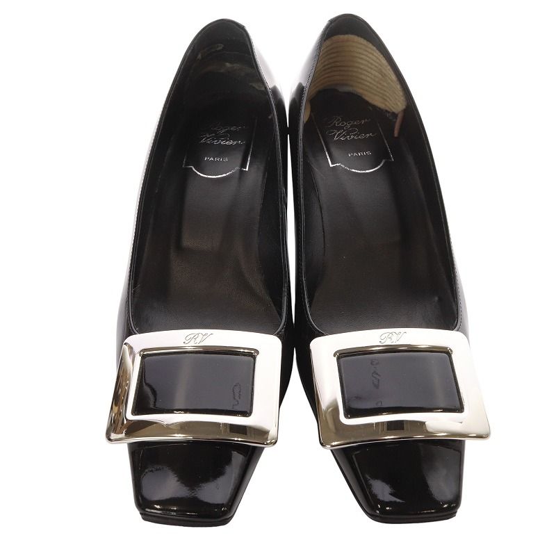ロジェヴィヴィエ ROGER VIVIER ベルヴィヴィエ エナメル ロジェヴィヴィエ ROGER VIVIER ベルヴィヴィエ エナメル