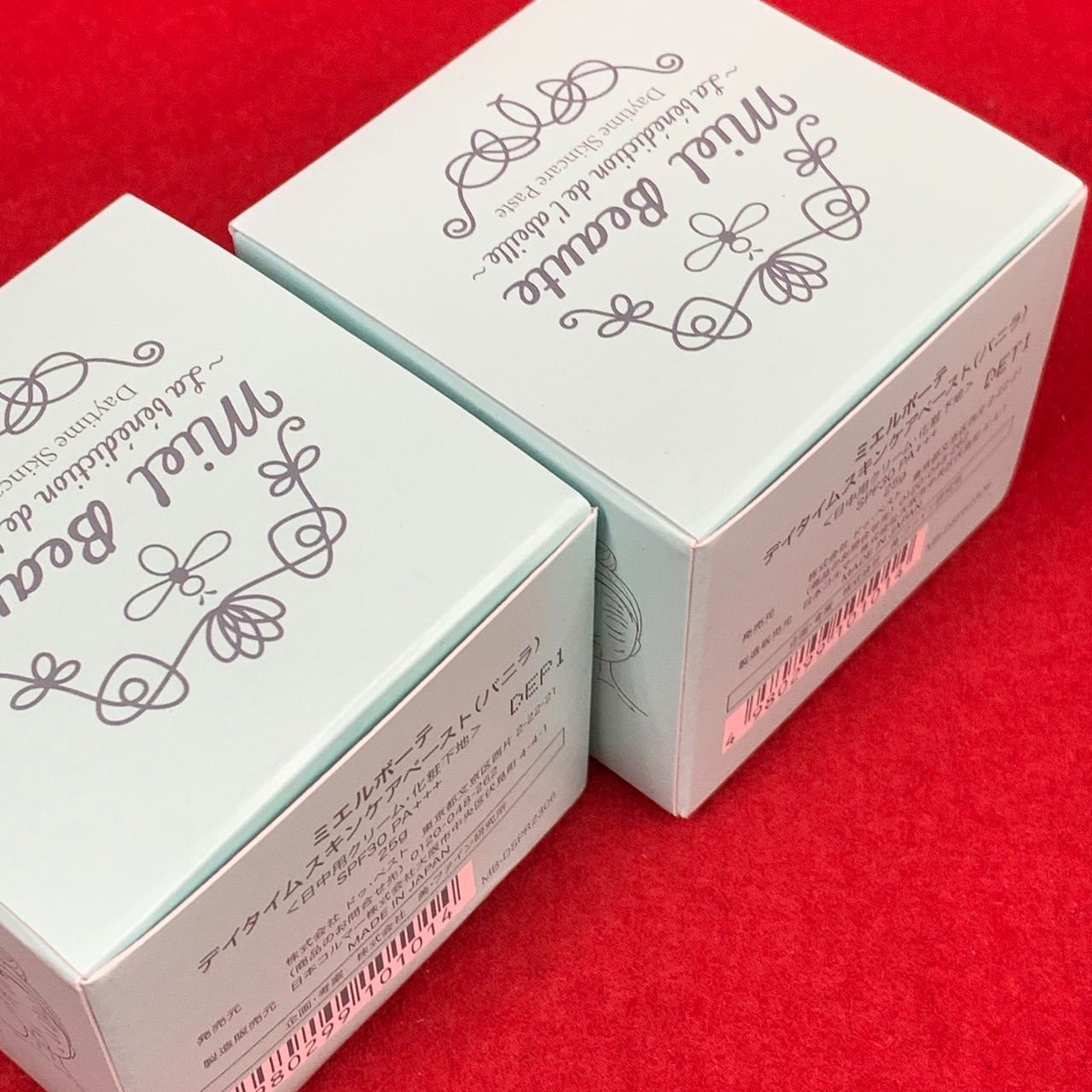 ミエルボーテ デイタイムスキンケアペースト バニラ 25g 4個 未使用 ミエルボーテ デイタイムスキンケアペースト バニラ 25g 新品未使用品