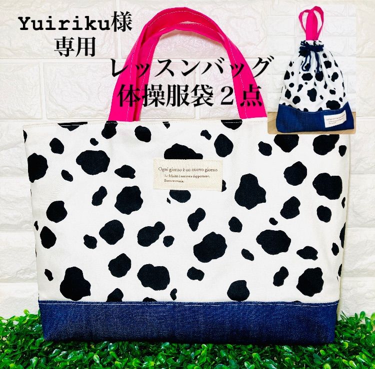 Yuiriku様専用 レッスンバッグ と 体操服袋 2点セット ハンドメイド 