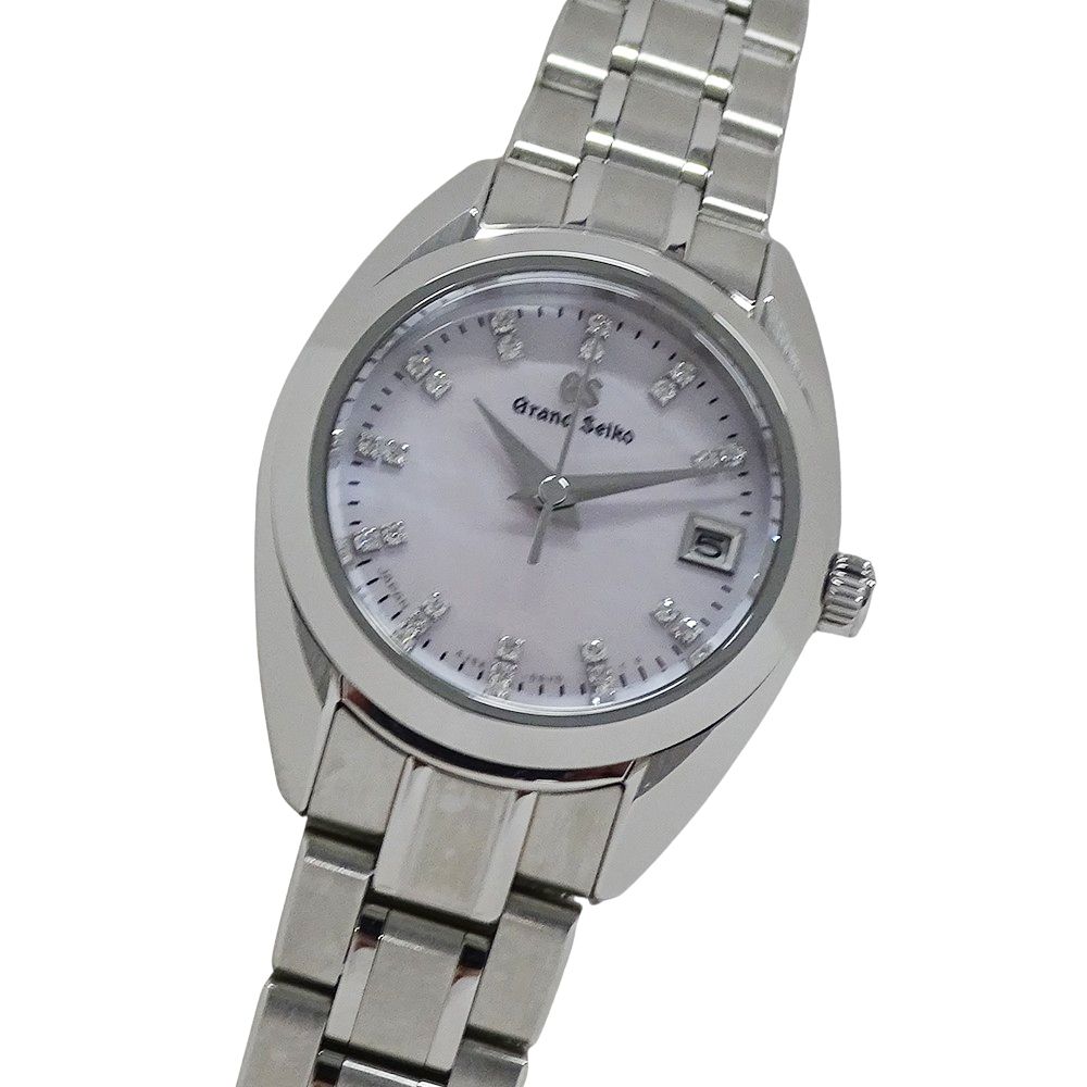 グランドセイコー GRAND SEIKO GS エレガンス 4J52-0AC0 STGF277 時計 レディース ブランド ダイヤモンド ピンクシェル デイト クオーツ QZ ステンレス SS