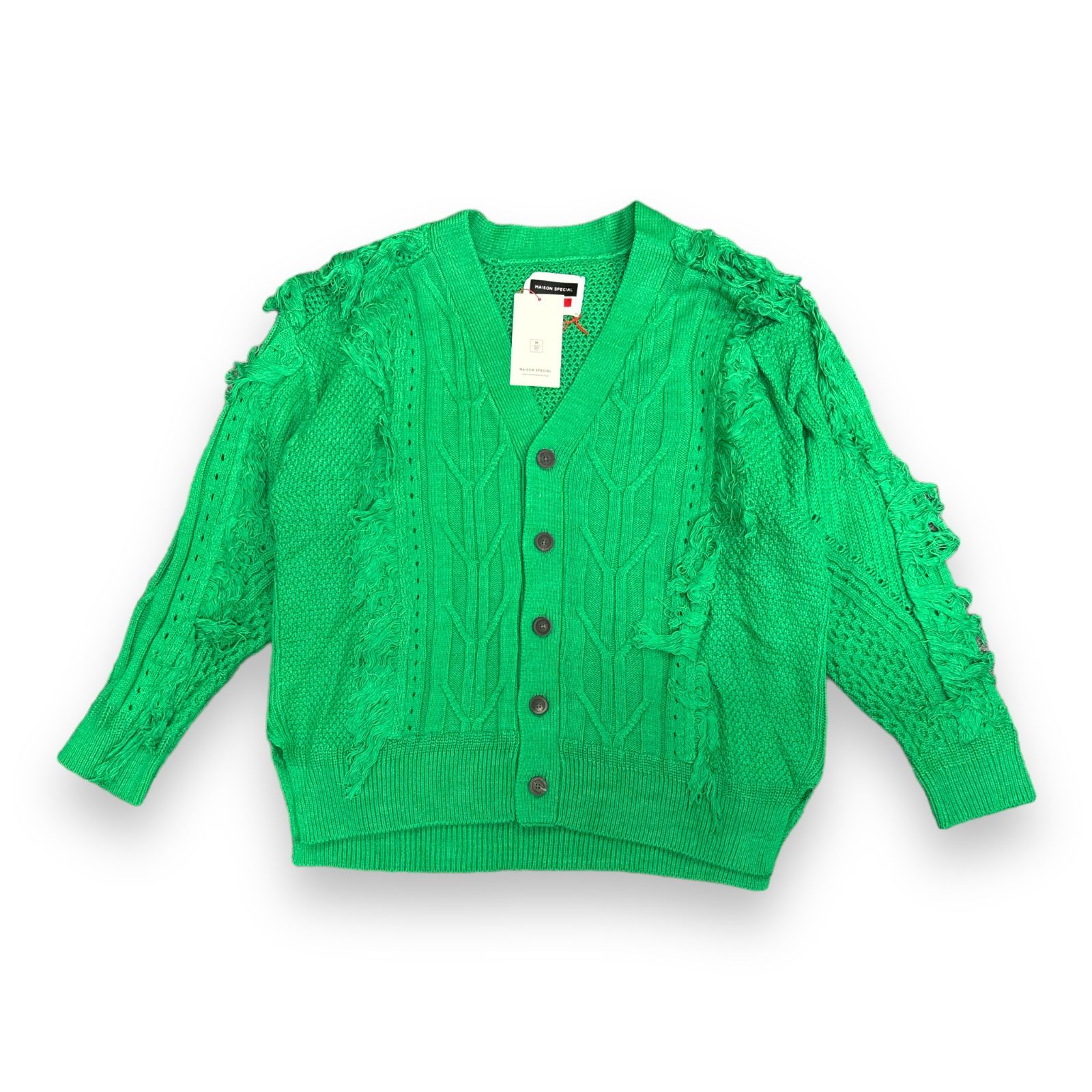 【最終値下げ】新品 maison Special メゾンスペシャル　カーディガン MAISON SPECIAL（メゾンスペシャル） カーディガン 「UNISEX」3 colors