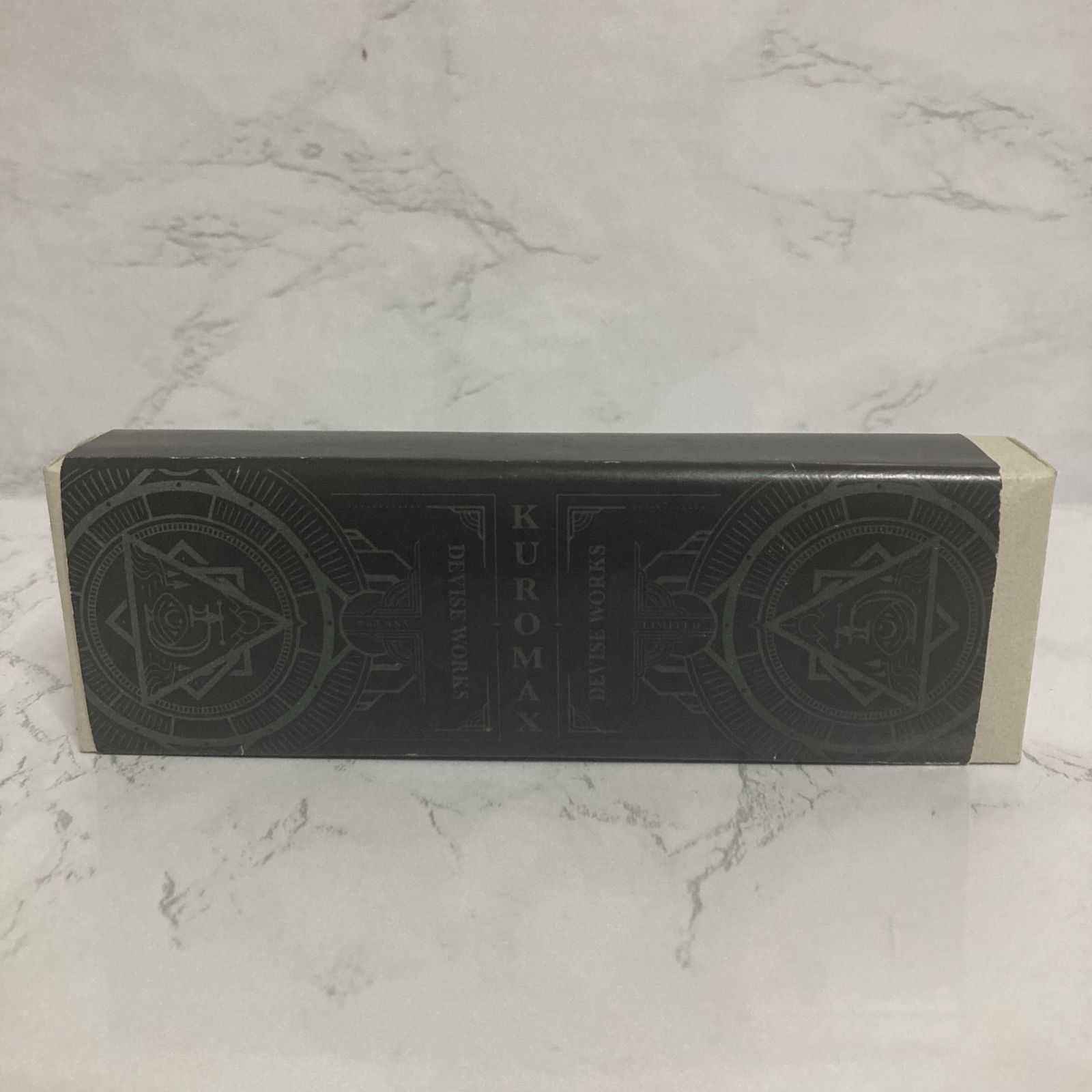 DEVISE WORKS FEDECA 2周年 モデルナイフ ブラックリミテッド クロマックス KUROMAX 良好品