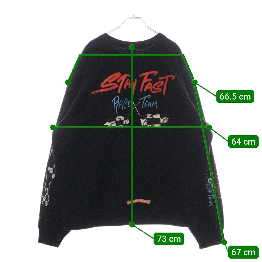 CHROME HEARTS (クロムハーツ) PPO STAY FAST RACE TEAM SWTSHRT MATTY
