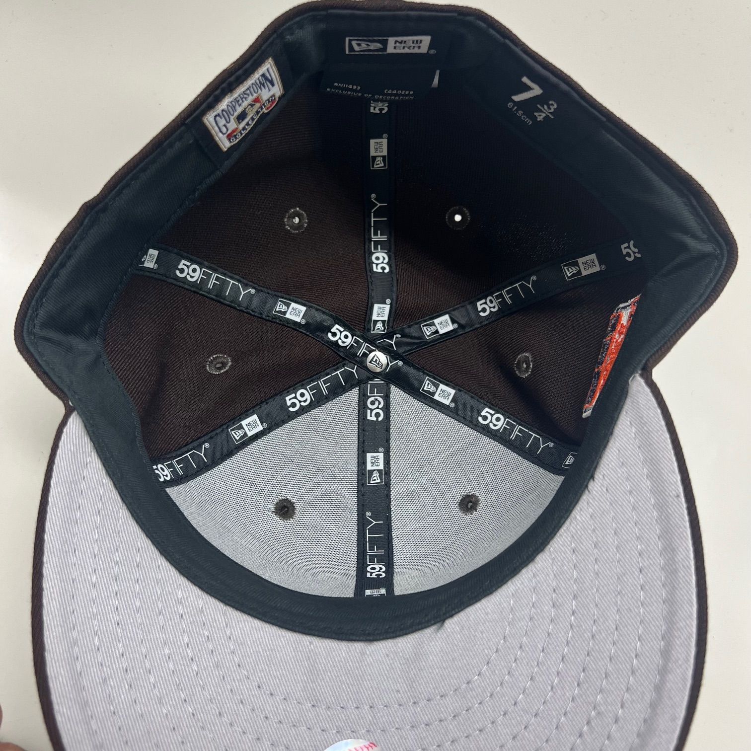 New Era 59FIFTY サンディエゴ・パドレス キャップ 7 3/4 NEW ERA 59FIFTY Cooperstown サンディエゴ パドレス キャップ