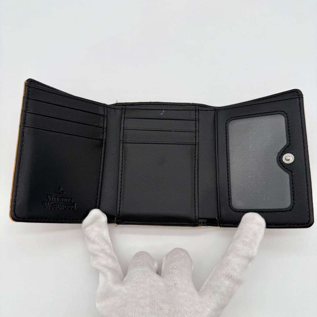 ✨良品✨VivienneWestwood 三つ折財布 がま口財布 ブラック 良品