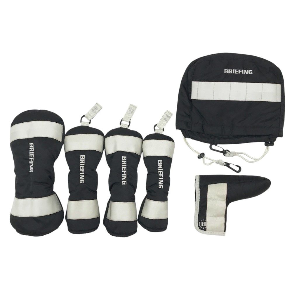 BRIEFING WIND AND SEA キャディバッグ　ヘッドカバーセット BRIEFING WIND AND SEA キャディバッグ ヘッドカバーセット